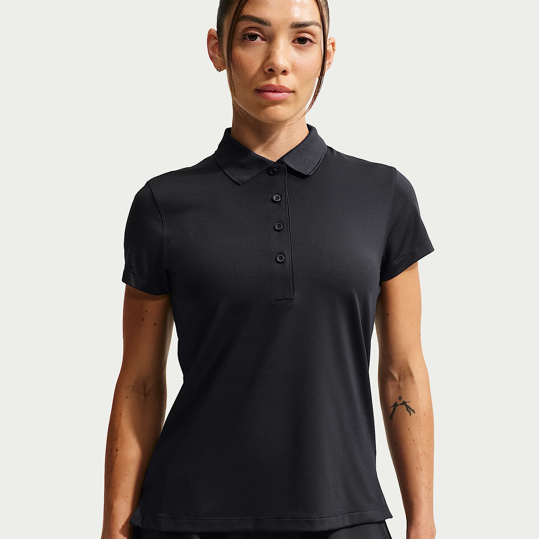 Nike Golf Club Women's Dri-FIT UV Short-Sleeve Golf Polo. Nike CA